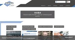 Desktop Screenshot of haba.it