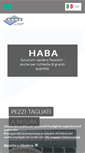 Mobile Screenshot of haba.it