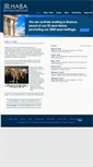 Mobile Screenshot of haba.org